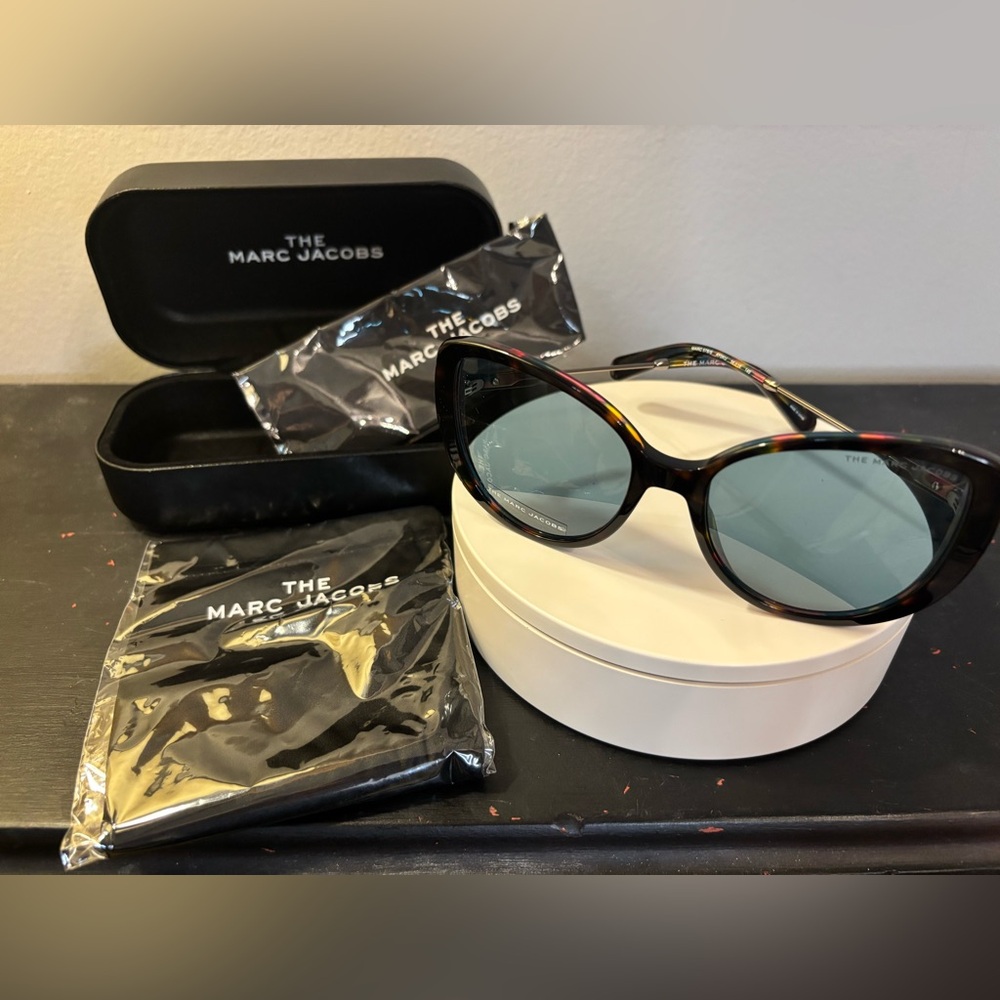 Marc Jacobs Marc 578/S AY0/KU Cat Eye Sunglasses NIB - Picture 7 of 7